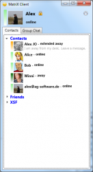 contact list